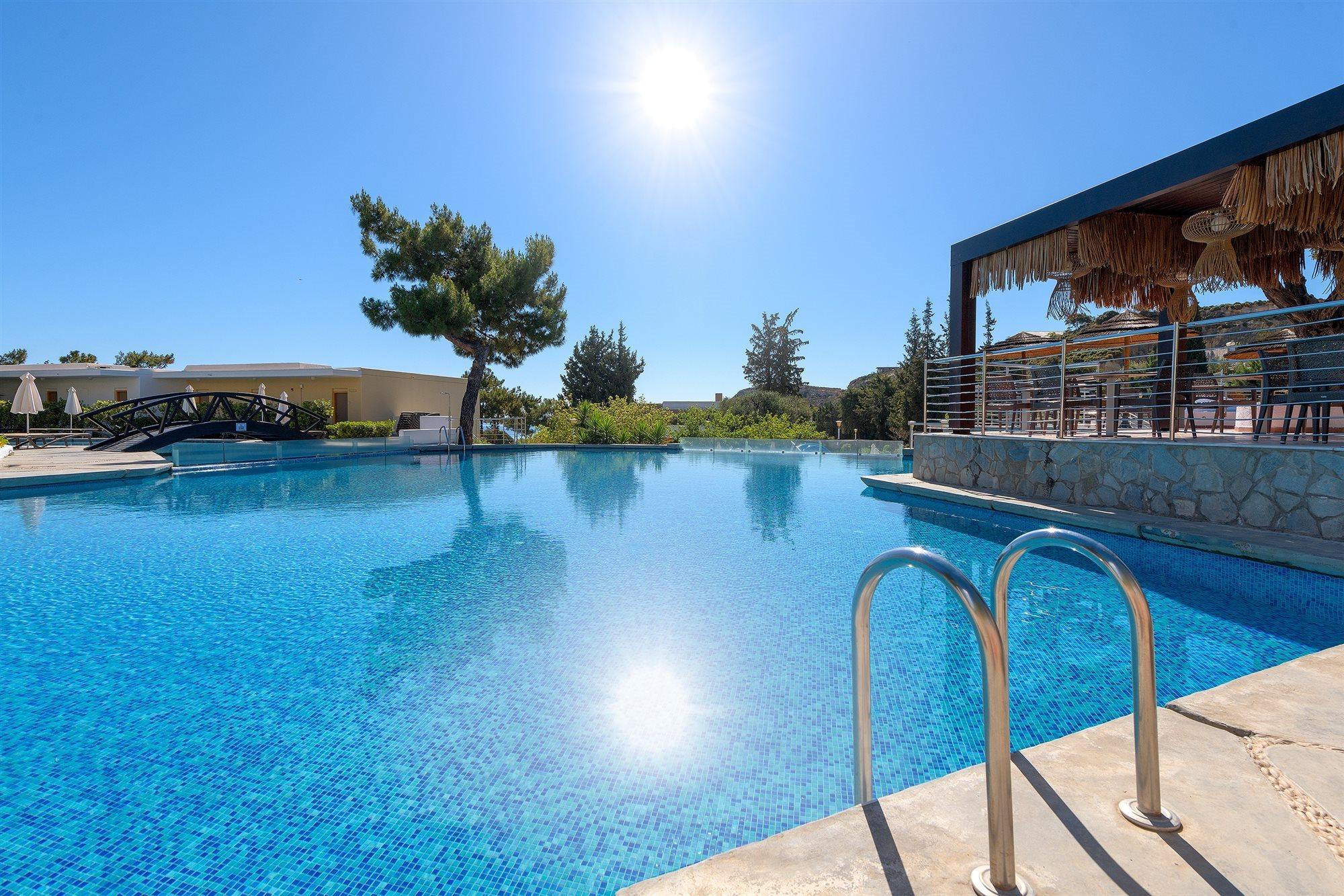 Отель Porto Angeli Архангелос Экстерьер фото