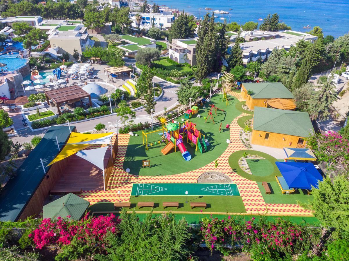 Отель Porto Angeli Архангелос Экстерьер фото