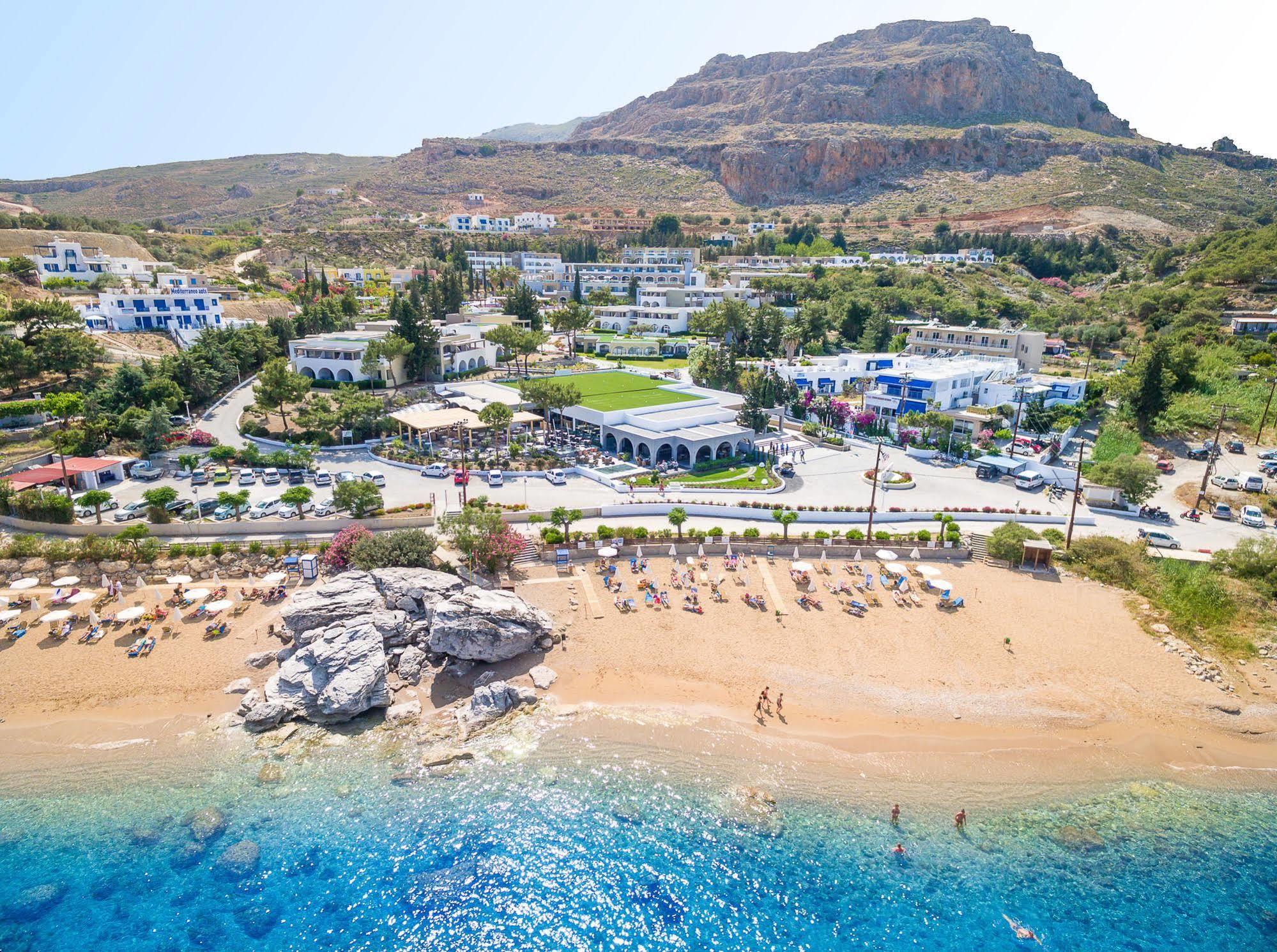 Отель Porto Angeli Архангелос Экстерьер фото